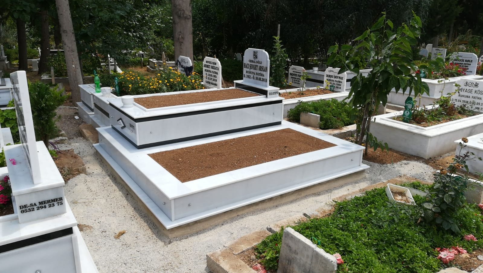 mersin mezitli mezar yapımı